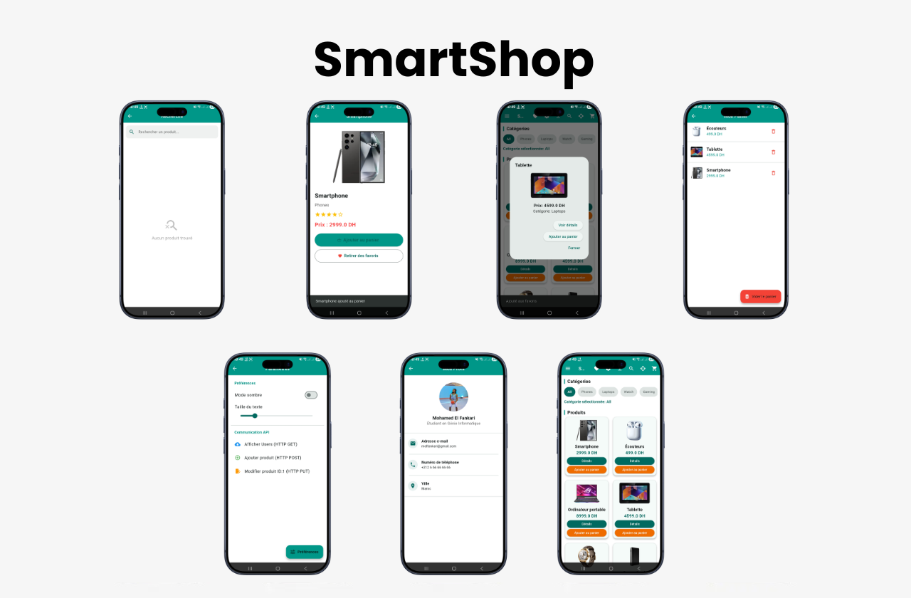 SmartShop - Mobile E-Commerce Catalog and Inventory Manager
